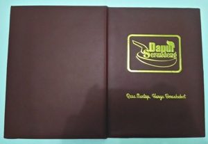 MAP MENU DAPUR SERUNDENG