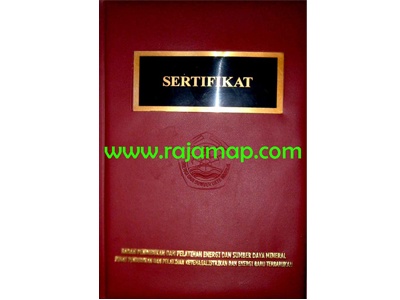 Map Sertifikat | Sampul Sertifikat