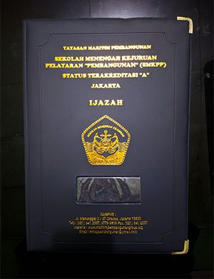 MAP IJAZAH SMK PELAYARAN PEMBANGUNAN JAKARTA