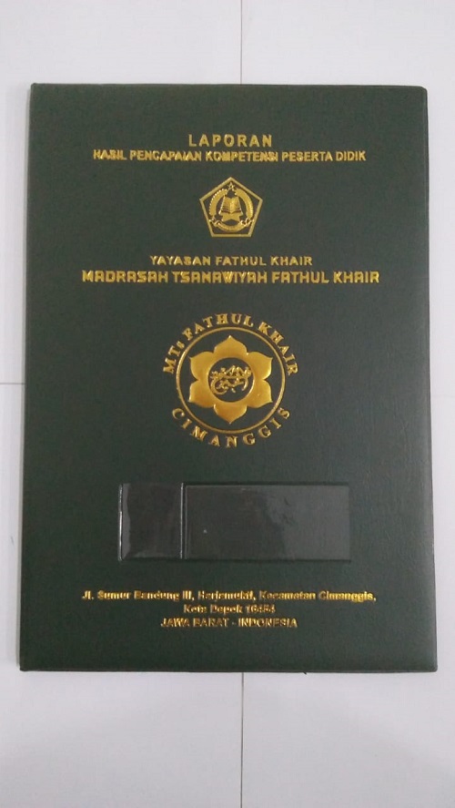 map raport fathul khair depok