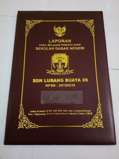 MAP RAPORT SD NEGERI LUBANG BUAYA 06 - JAKARTA TIMUR