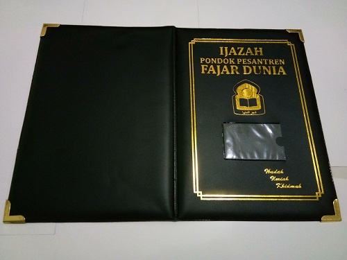 map ijazah ponpes fajar dunia