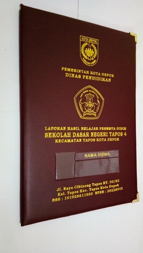 map raport sdn tapos 4 depok